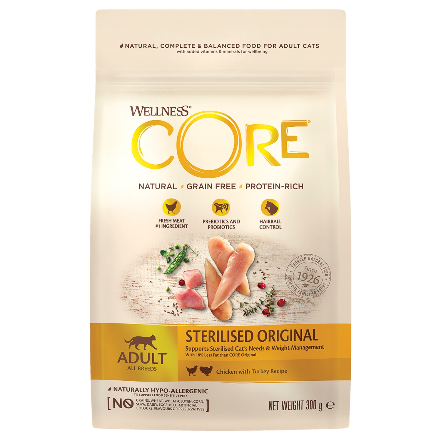 Повседневный корм Wellness CORE для кошки