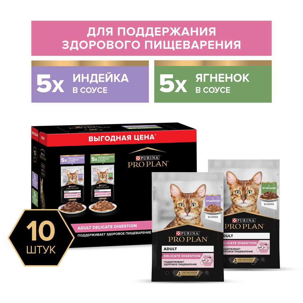 Повседневный корм Pro Plan (Про План) для кошки