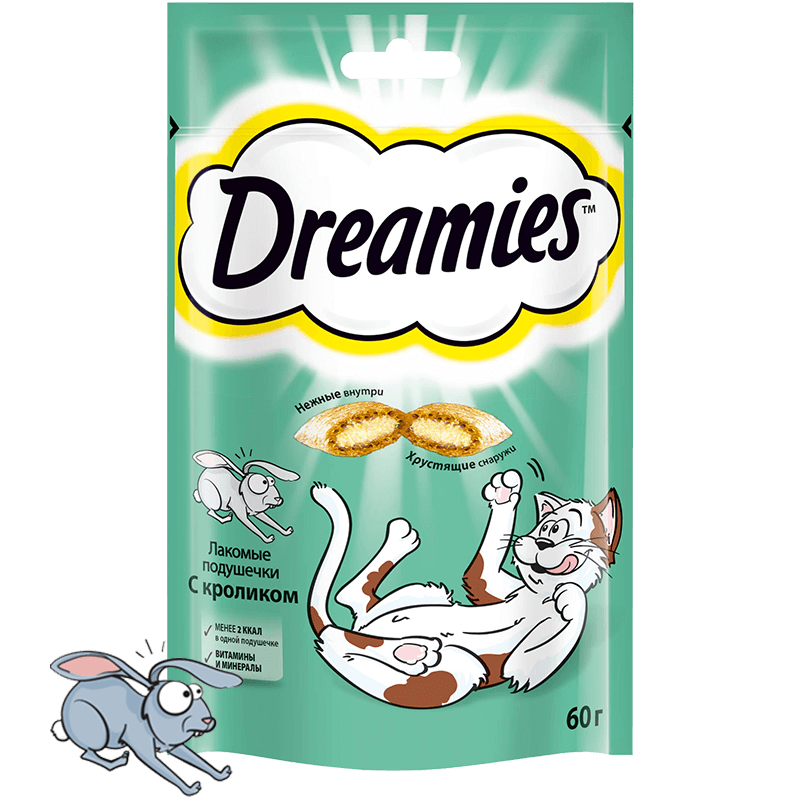 Лакомство DREAMIES для кошки