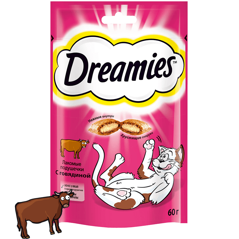 Лакомство DREAMIES для кошки